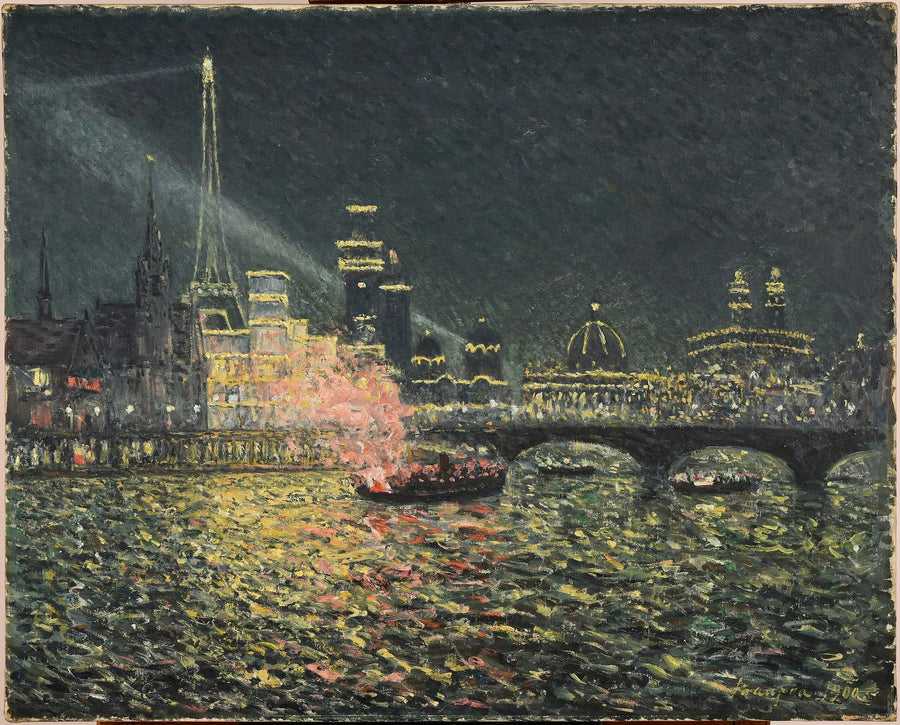Nocturna Fantasía: Exposición Universal de 1900, París - Maxime Maufra