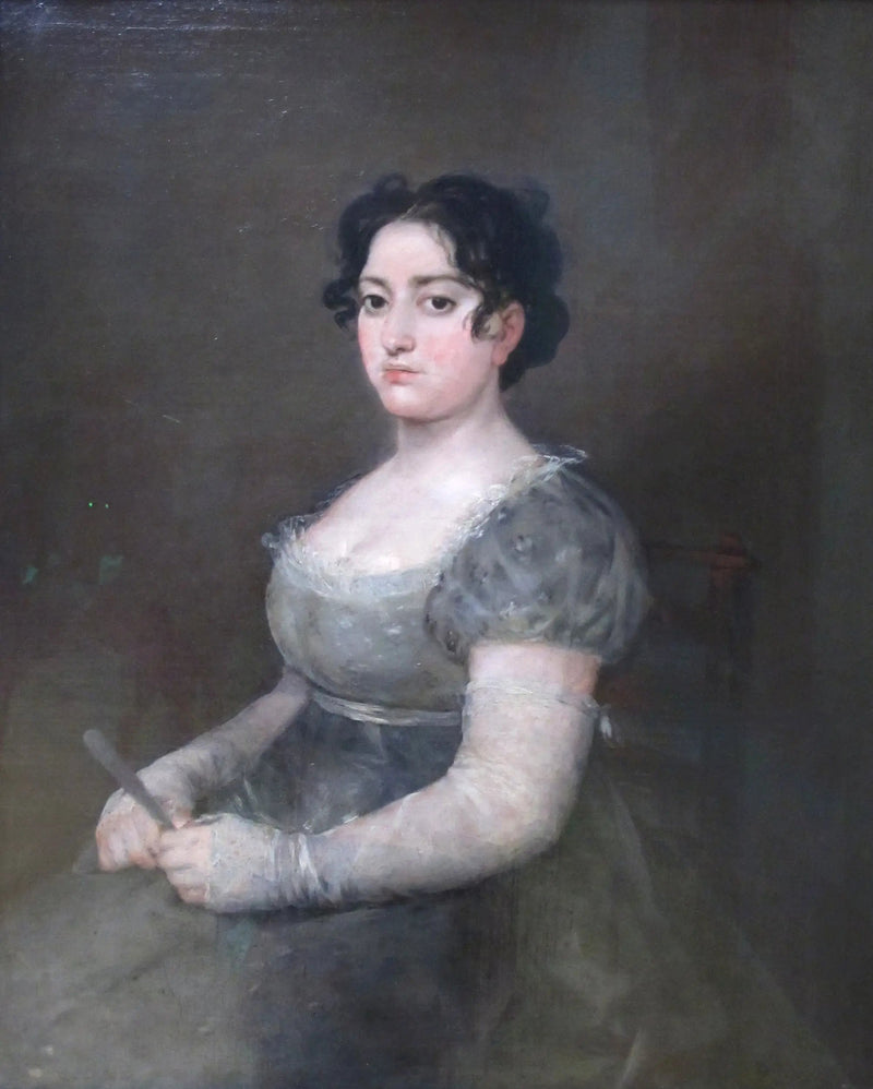 Mujer con abanico - Francisco de Goya