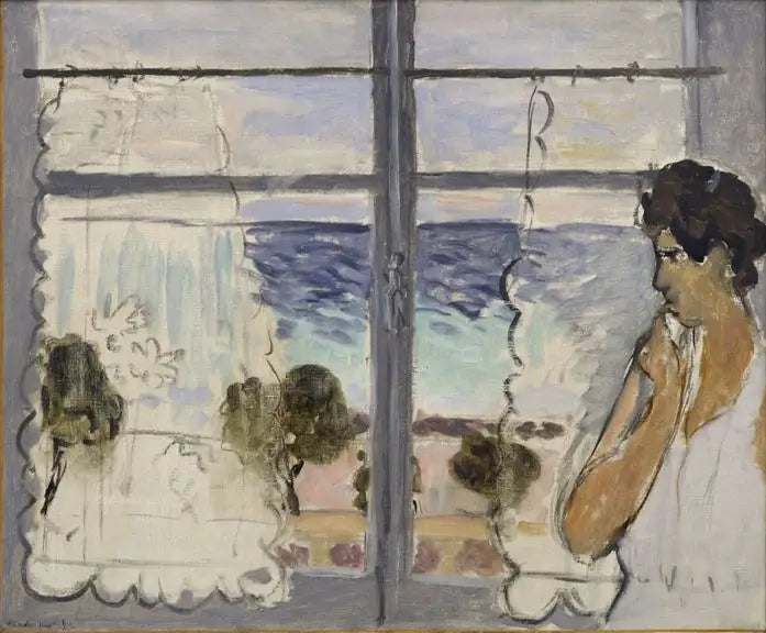 Mujer en la ventana - Henri Matisse