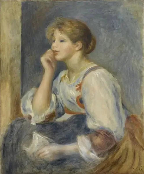 Mujer con carta - Pierre-Auguste Renoir