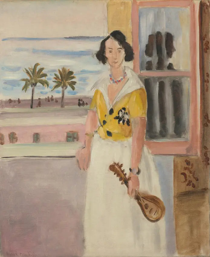 Mujer con la mandolina - Henri Matisse