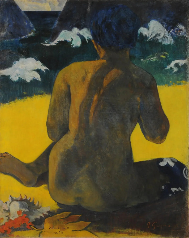 Mujer en el mar - Paul Gauguin