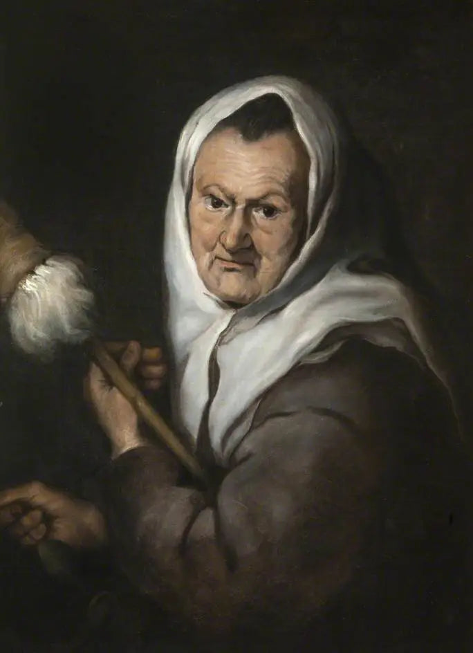 Mujer con la rueca - Bartolomé Esteban Murillo