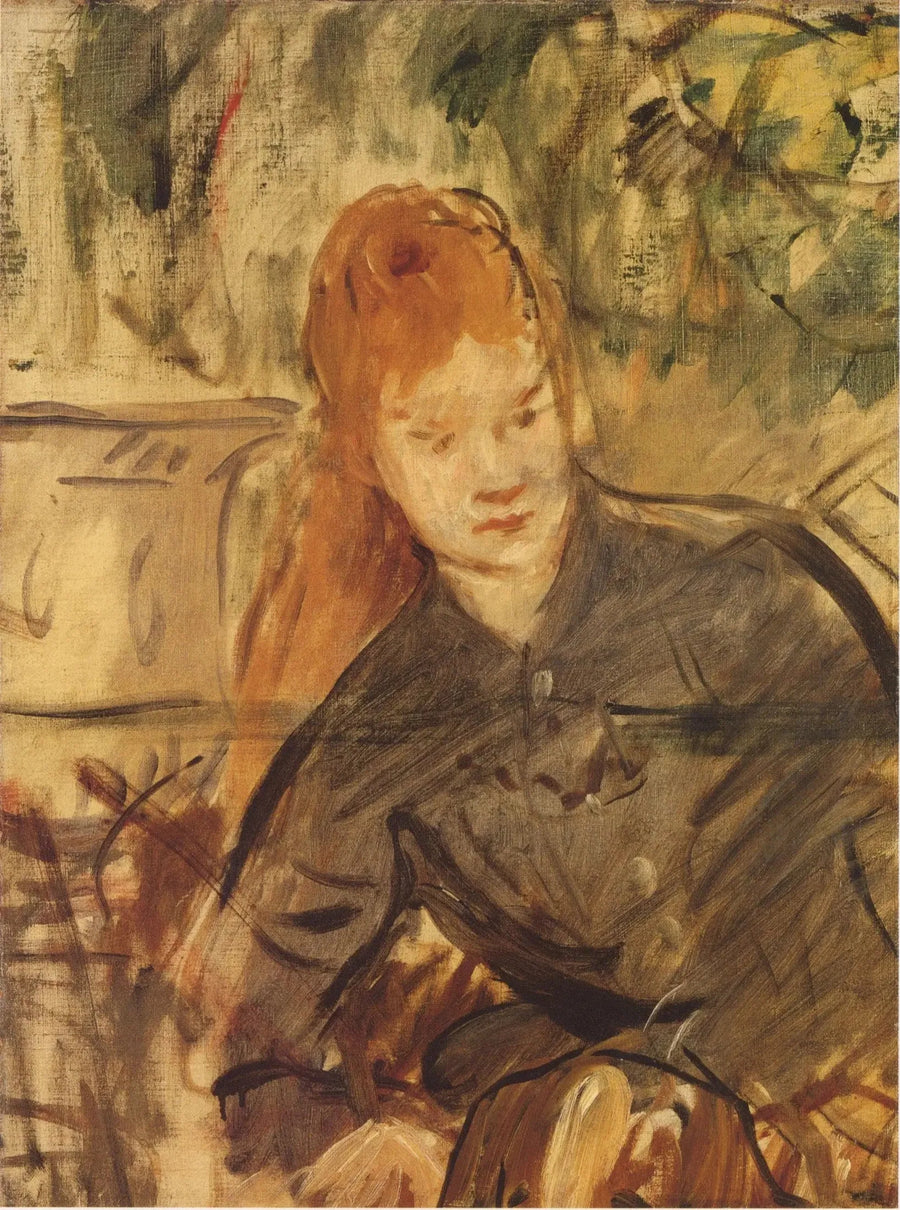Mujer de medio cuerpo - Édouard Manet
