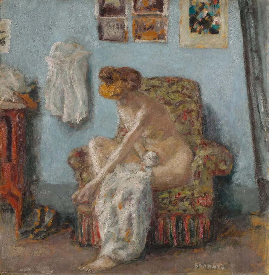 Mujer en su tocador - Pierre Bonnard