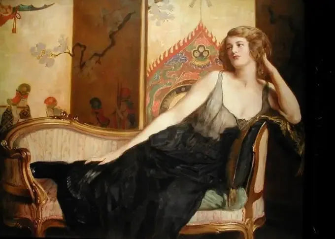 Mujer acostada - John Collier