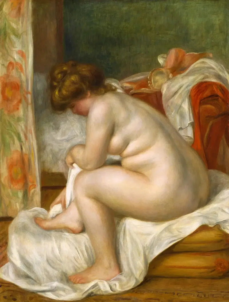 Mujer después del baño - Pierre-Auguste Renoir