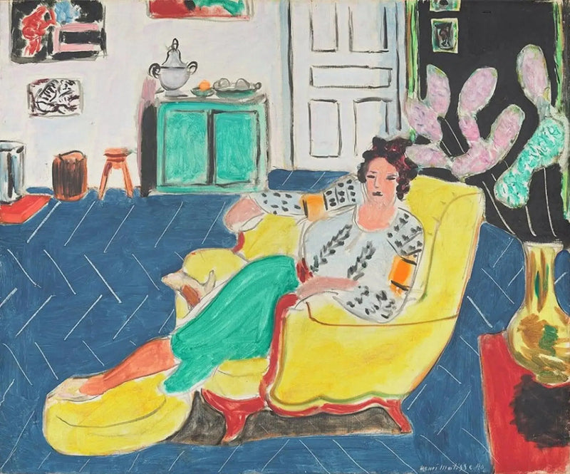 Mujer sentada en un sillón - Henri Matisse