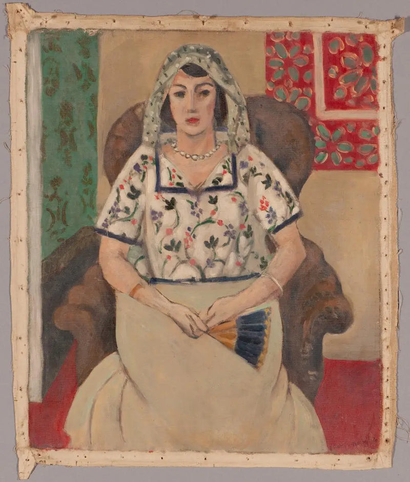 Mujer sentada en un sillón - Henri Matisse
