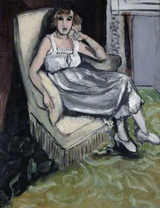 Mujer sentada en un sillón - Henri Matisse
