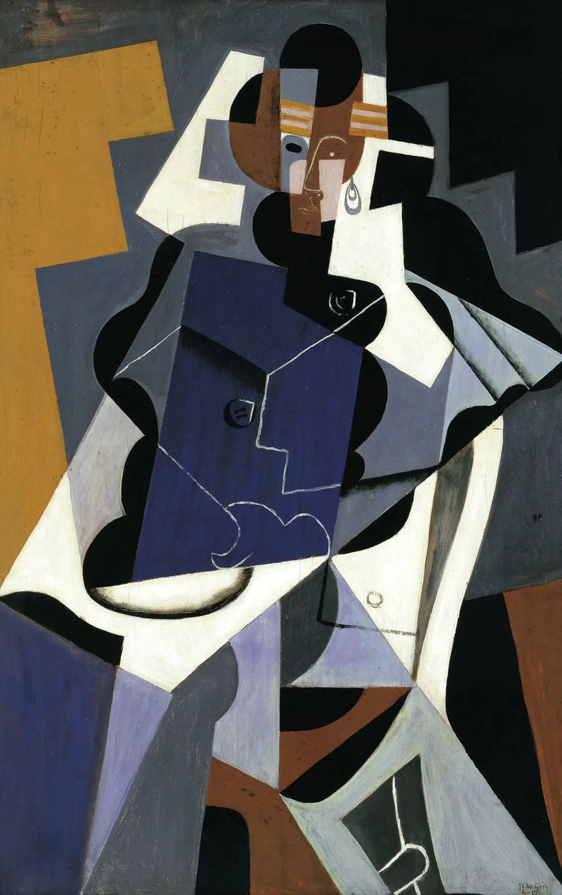 Mujer sentada - Juan Gris