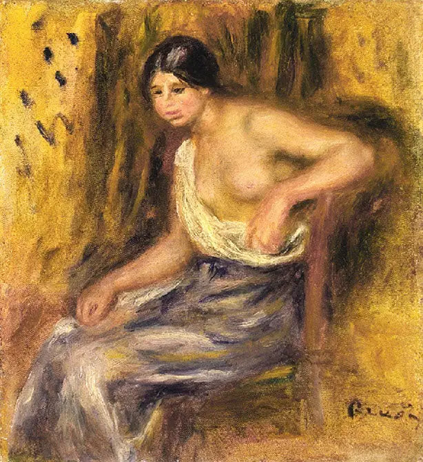 Mujer sentada - Pierre-Auguste Renoir