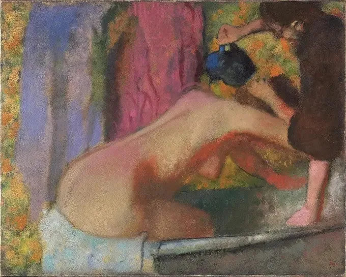 Mujer en el baño - Edgar Degas