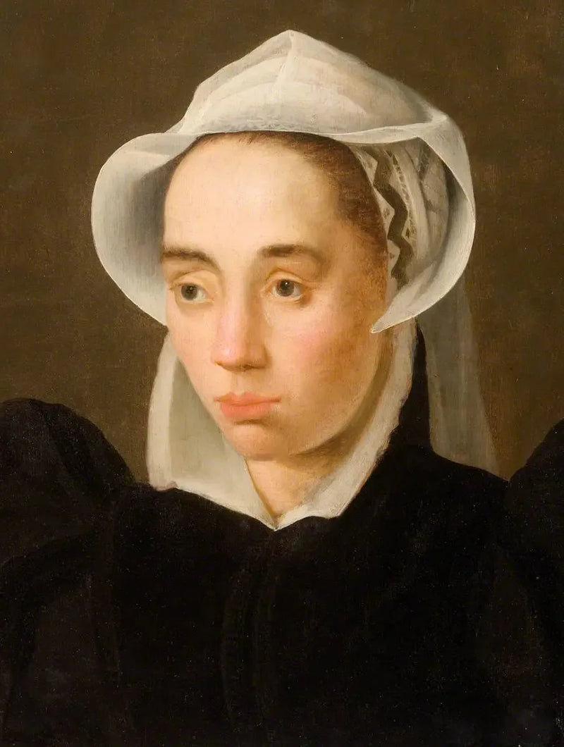 Mujer con gorro blanco - Frans Pourbus el Joven