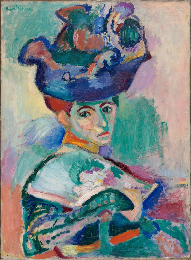 Mujer con sombrero - Henri Matisse