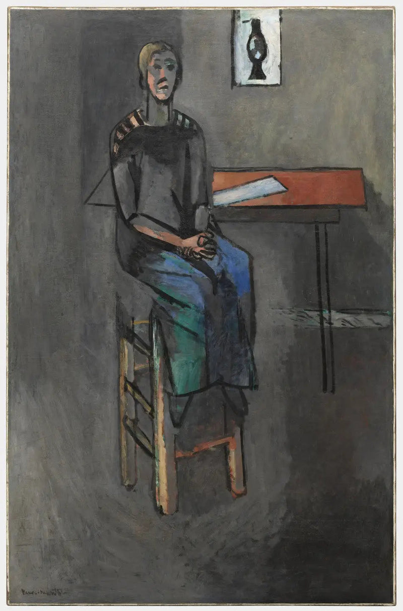 Mujer en taburete - Henri Matisse