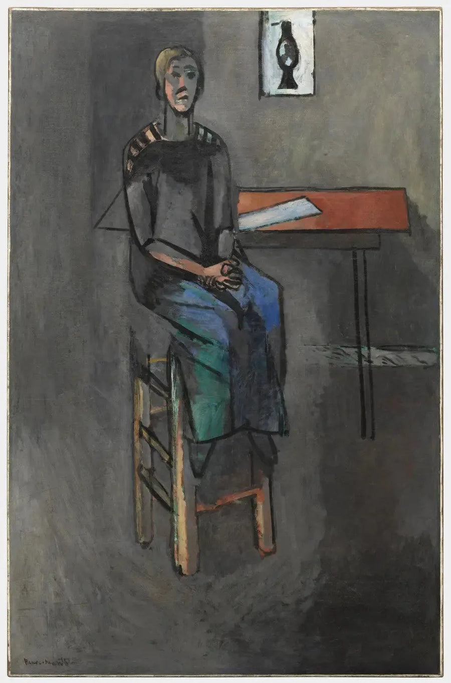 Mujer en taburete - Henri Matisse