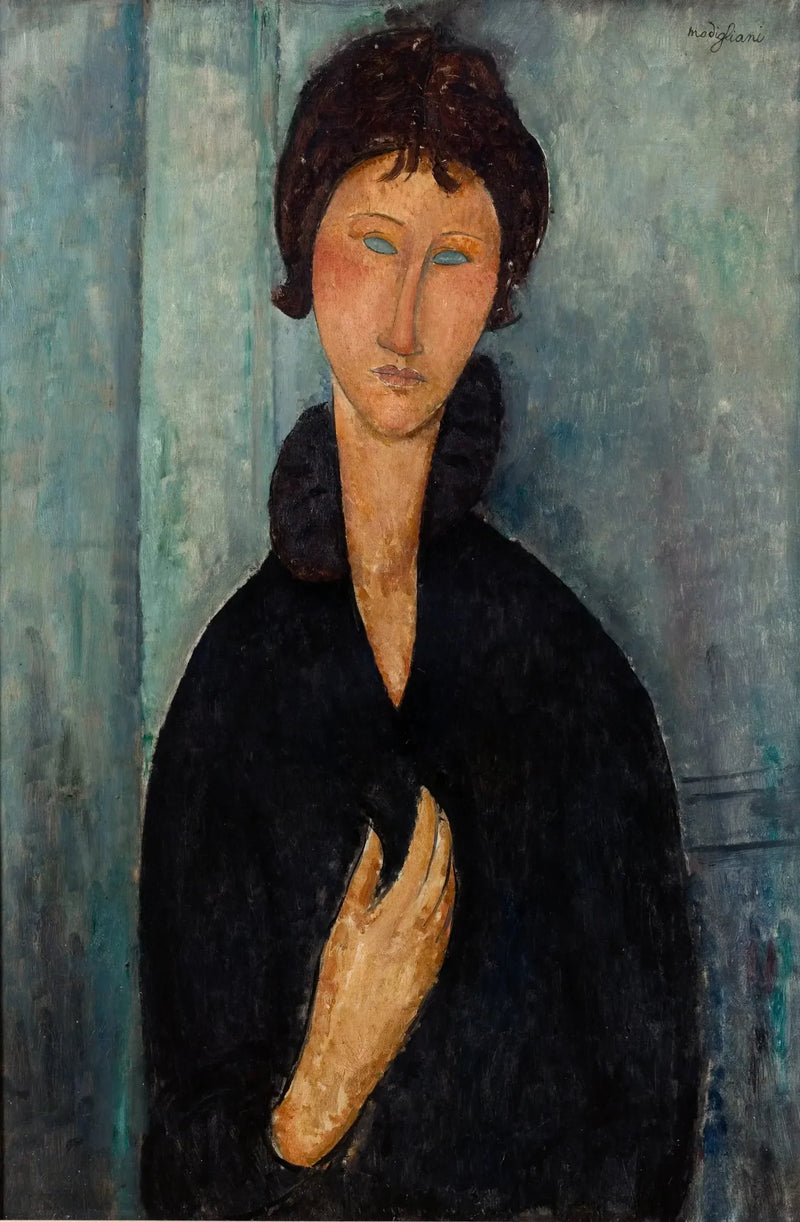 Mujer de ojos azules - Amedeo Modigliani
