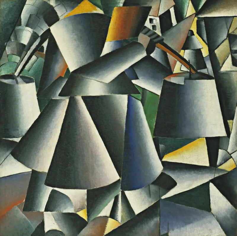 Mujer con aguas - Kazimir Malevich