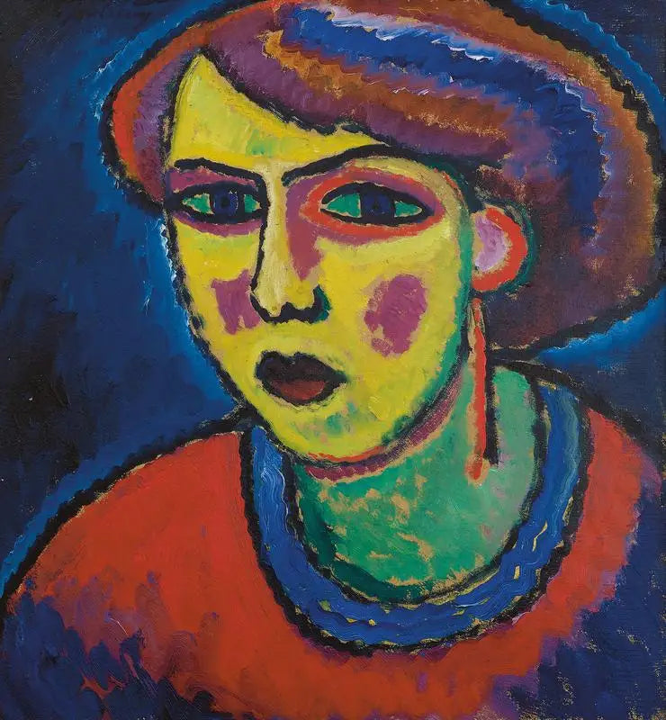 Mujer rubia - Alexej von Jawlensky