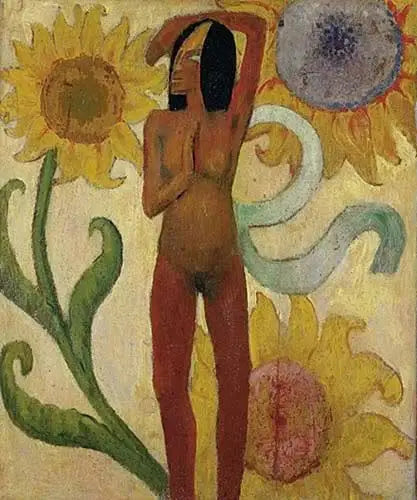 Mujer caribeña - Paul Gauguin