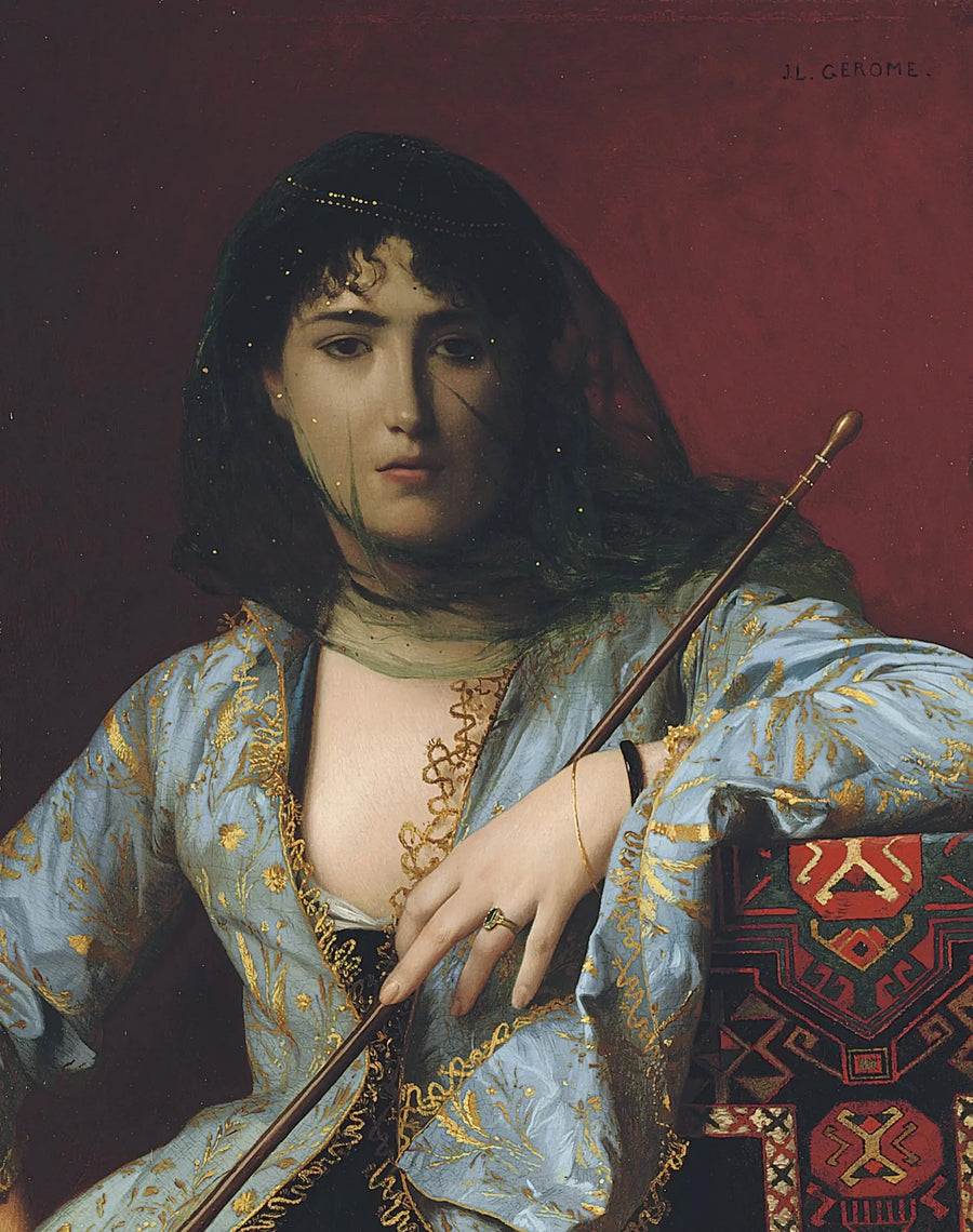 Mujer circasiana velada - Jean-Léon Gérôme