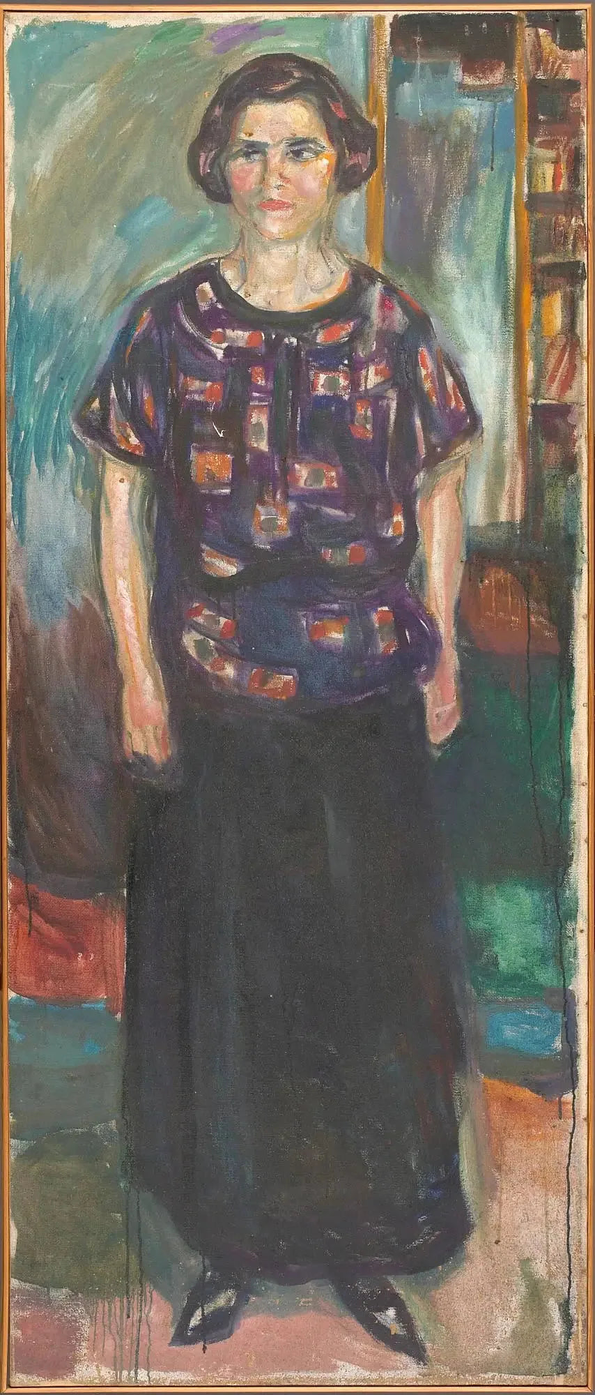 Mujer de pie - Edvard Munch