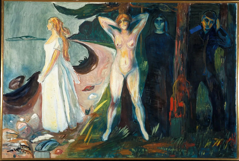 Mujer - Edvard Munch