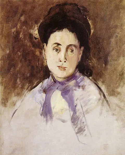 Mujer en busto (Sra. Bourdin) - Édouard Manet