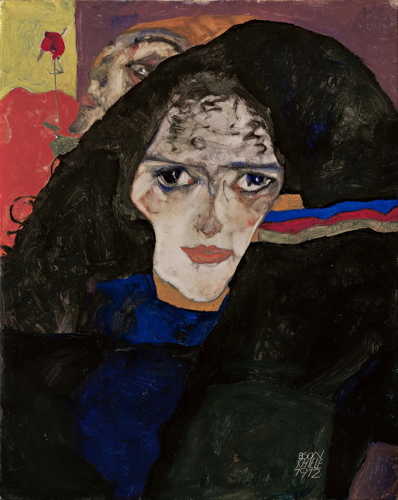 Mujer de luto - Egon Schiele