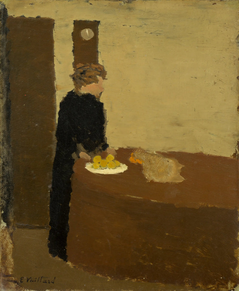 Mujer de negro - Édouard Vuillard
