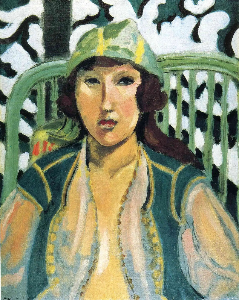 Mujer con vestido oriental - Henri Matisse