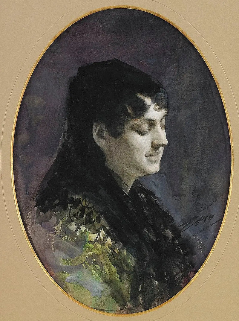 Mujer española 2 - Anders Zorn