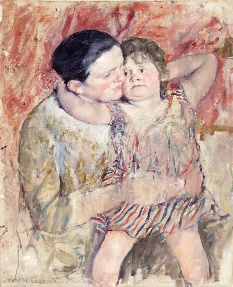 Mujer y niño - Mary Cassatt