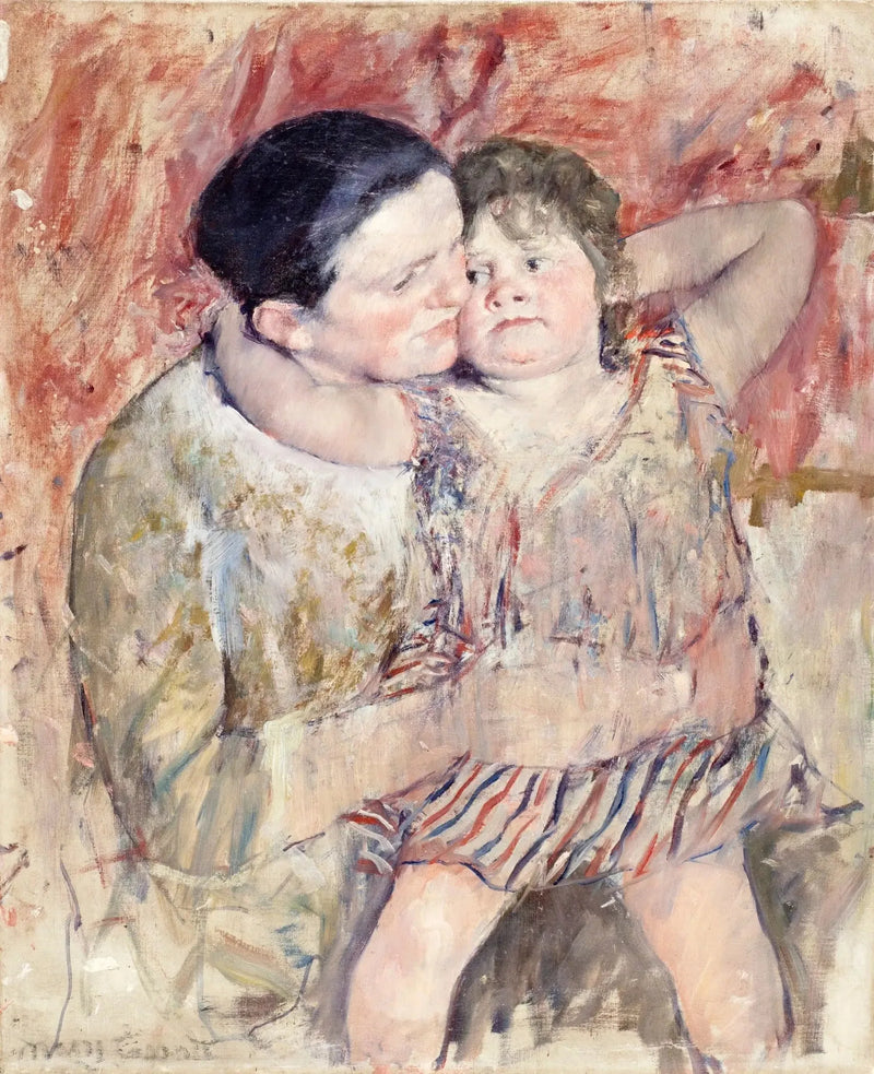 Mujer y niño - Mary Cassatt