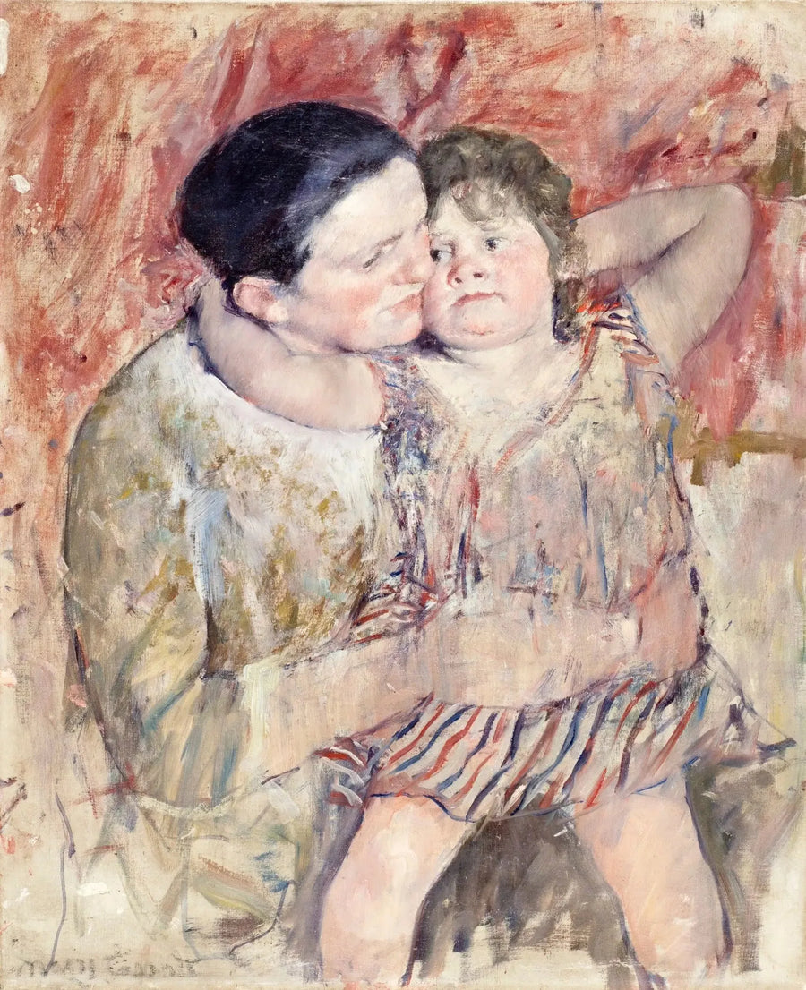 Mujer y niño - Mary Cassatt