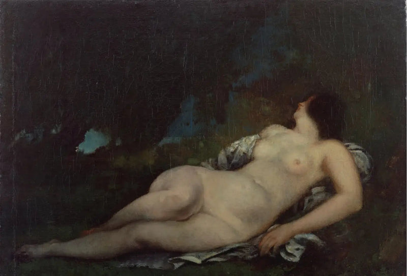 Mujer deslumbrante - Gustave Courbet