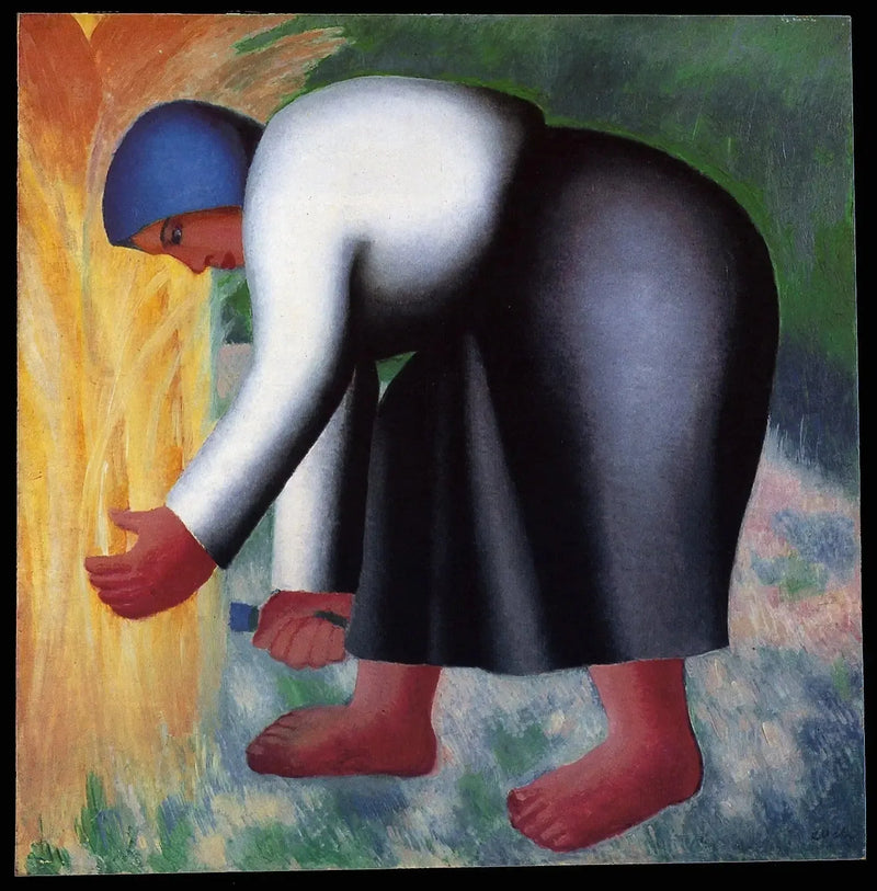 Mujer Segadora II - Kazimir Malevich