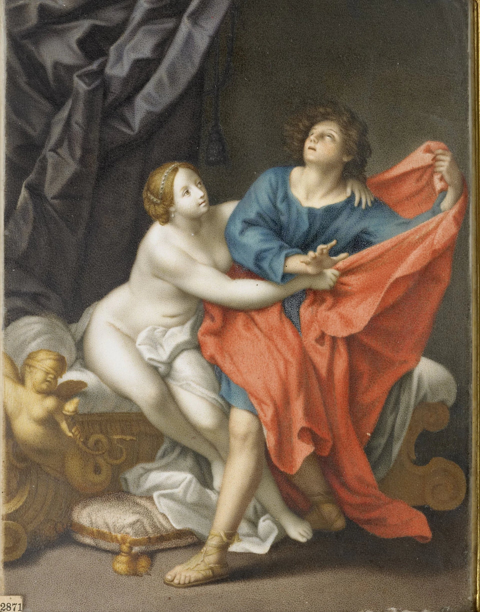 La femme de Joseph et Potiphar - Felice Ramelli