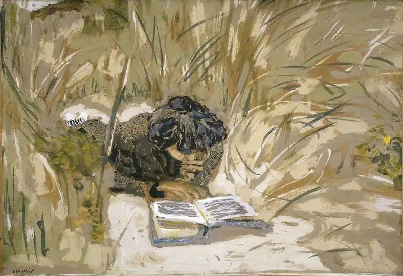 Femme lisant - Édouard Vuillard - Alpha Reproduction