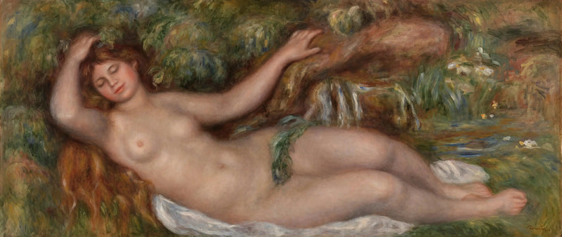 Mujer desnuda acostada - Pierre-Auguste Renoir