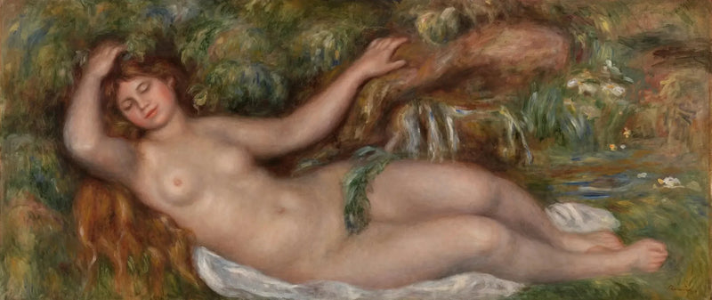 Mujer desnuda acostada - Pierre-Auguste Renoir