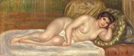 Mujer desnuda acostada - Pierre-Auguste Renoir