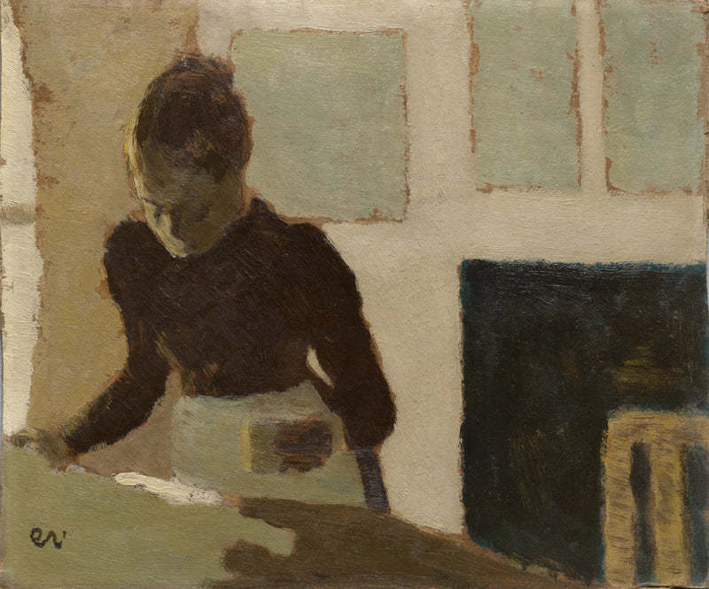 Mujer planchando - Édouard Vuillard
