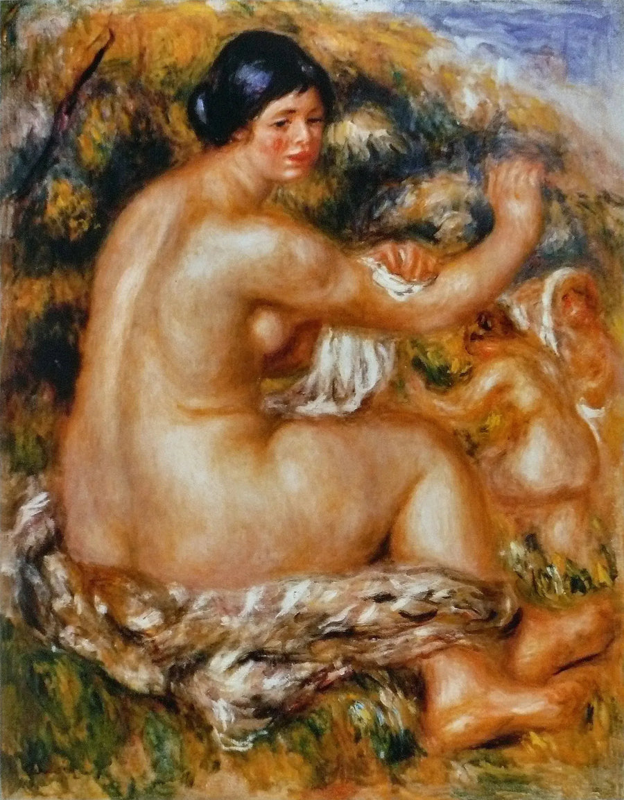 Mujer secándose - Pierre-Auguste Renoir