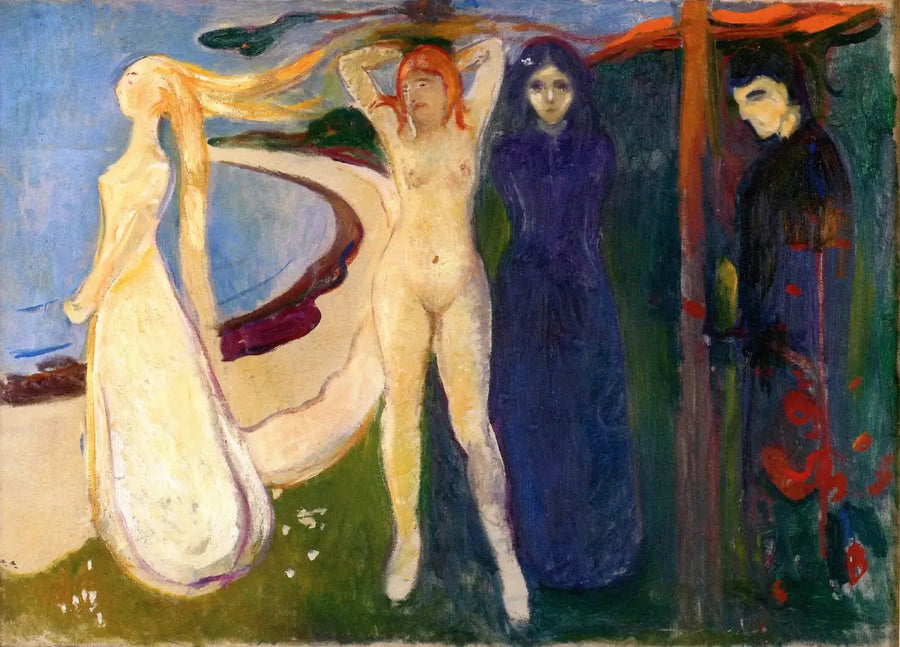 Mujer. Esfinge - Edvard Munch