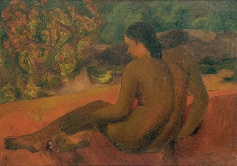 Mujer Tahitiana II - Paul Gauguin