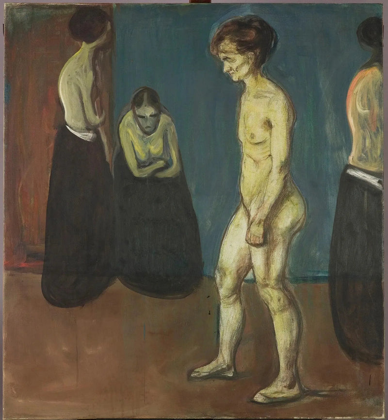 Mujeres en el hospital - Edvard Munch