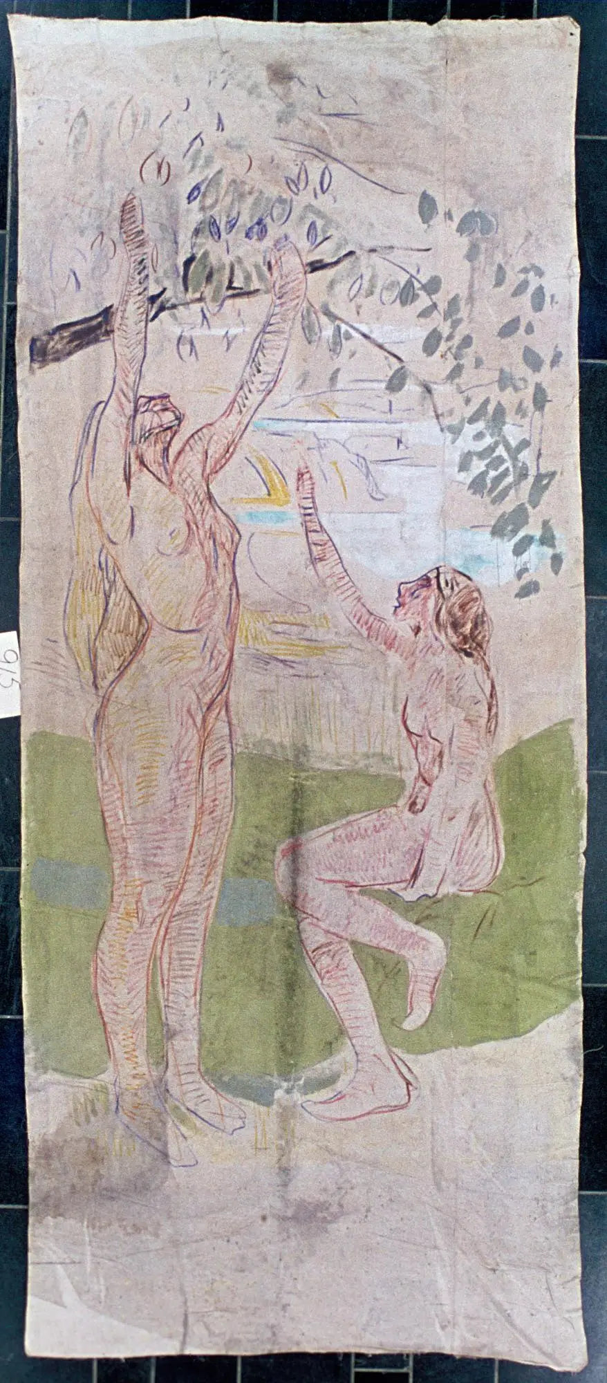 Mujeres en la cosecha - Edvard Munch