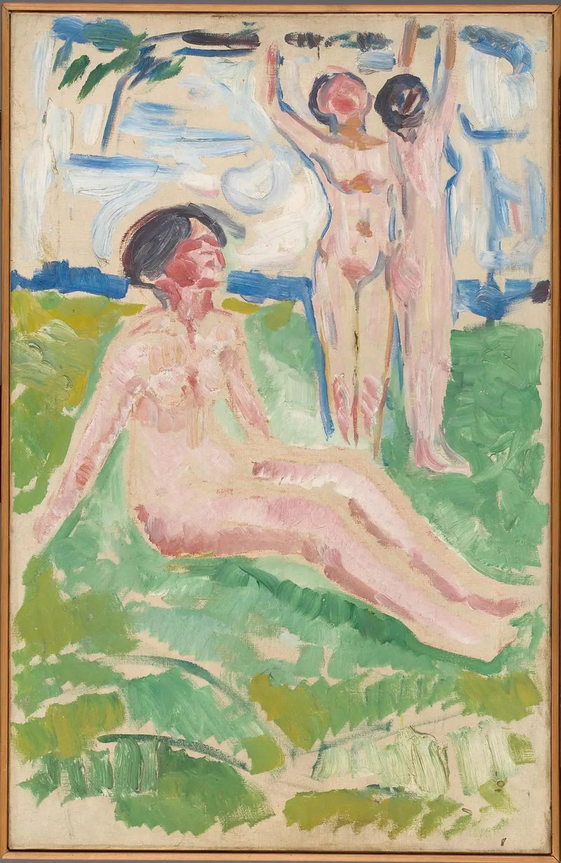 Mujeres en la cosecha - Edvard Munch